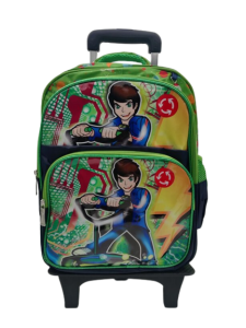 TROLLY BAG( BEN 10 GREEN)