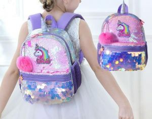 Sunveno Unicorn Sparkle Backpack - Pink