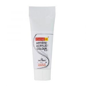 Camel Artists Acrylic Colour Series 2:40ml Tubes Zinc White