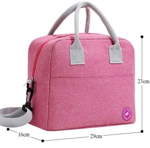 Eazy Kids Insulated Lunch Bag- Pink