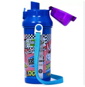 Eazy Kids Water Bottle 600ml - Blue