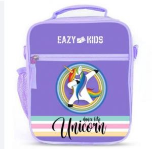 Eazy Kids Bento Lunch Bag-Unicorn - Purple