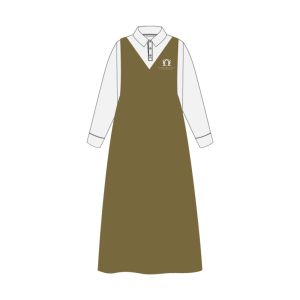 School Apron For High School, National, Girls