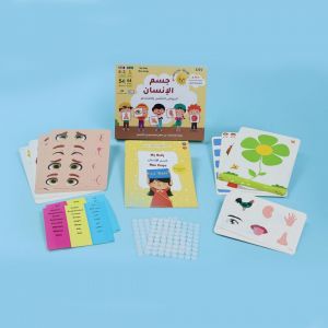 First Montessori Educational Bag - Human Body (Five Senses and Emotions)