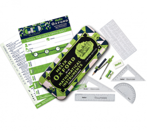 OXFORD HELIX  ECO  RANGE MATH SET GREEN